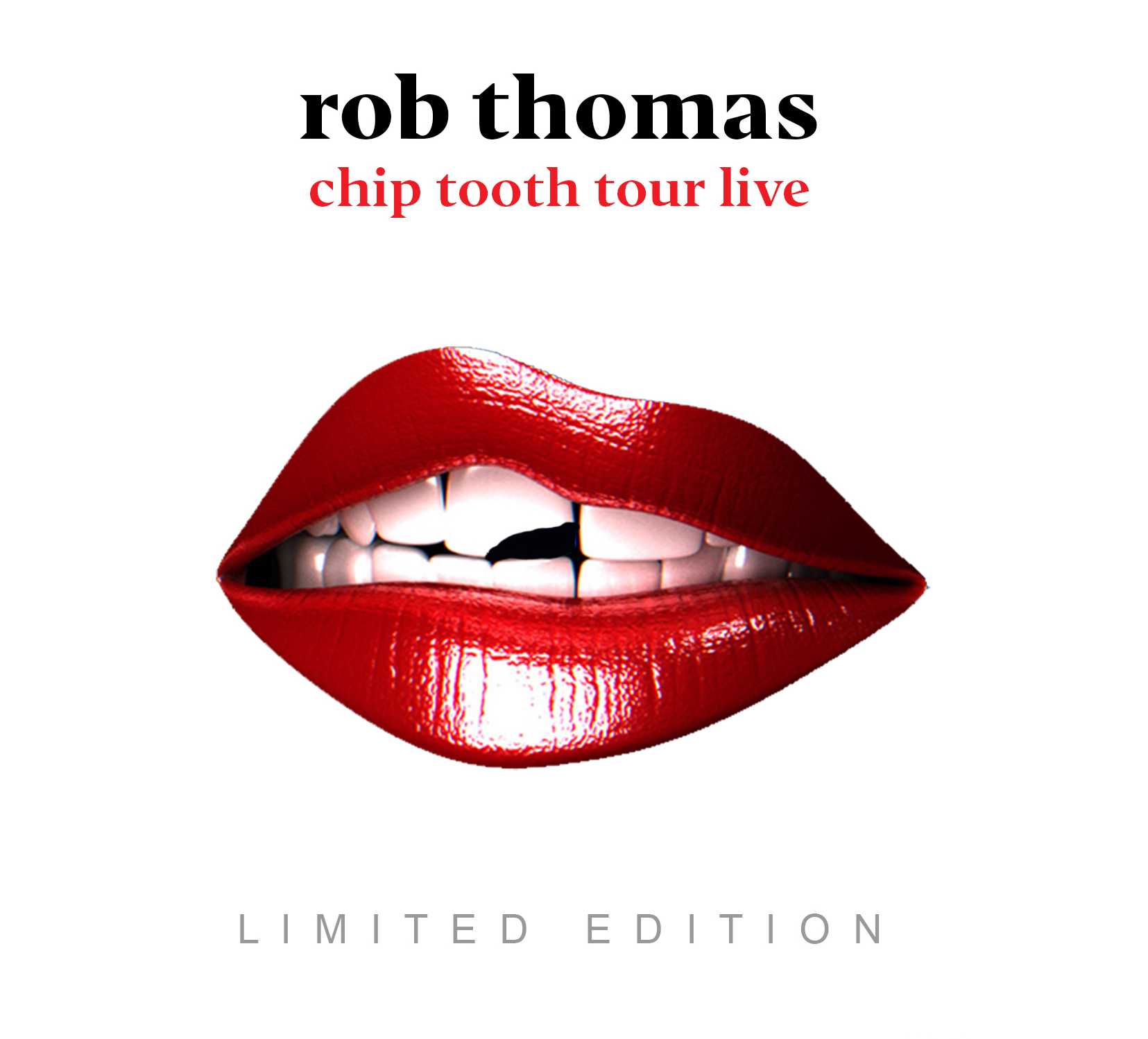 Rob Thomas US Chip Tooth Tour Double CD Sets 2019