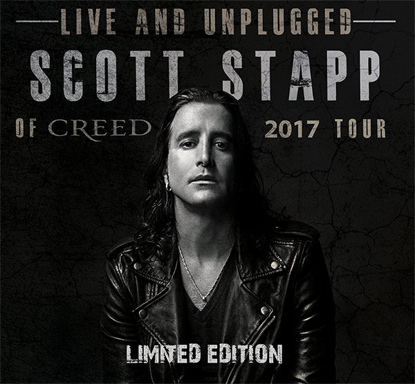 Scott Stapp of Creed 2017 Solo Tour CD Sets